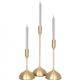 Renwil® Ferris Set of 3 Gold Candle Holders-0