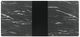 Coaster® Crestmont Black Rectangular Dining Table with Faux Marble Top and 16" Self-Storing Extension Leaf Grey-4
