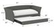 Emerald Home Vienna Italian Gray Twin Trundle Daybed-2