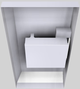 Hotte de cuisinière encastrée de 30 po Vent-A-Hood® série V - Blanc-1