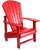 C.R. Plastic Generation Line Red Upright Adirondack-0