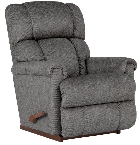 La-Z-Boy® Pinnacle Graphite Manual Rocking Recliner-0