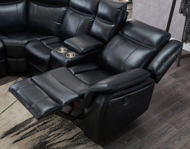 Global Furniture USA UM02 3-Piece Agnes L-Shape Sectional with LED-2