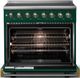 Viking® 5 Series 36" Ivy Pro Style Induction Range with Brushed Brass Trim-1
