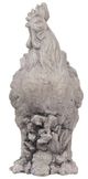 A & B Home Gray Manon Rooster Planter-2