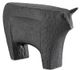 Currey & Company Sampson Textured Matte Black Large Bull-1