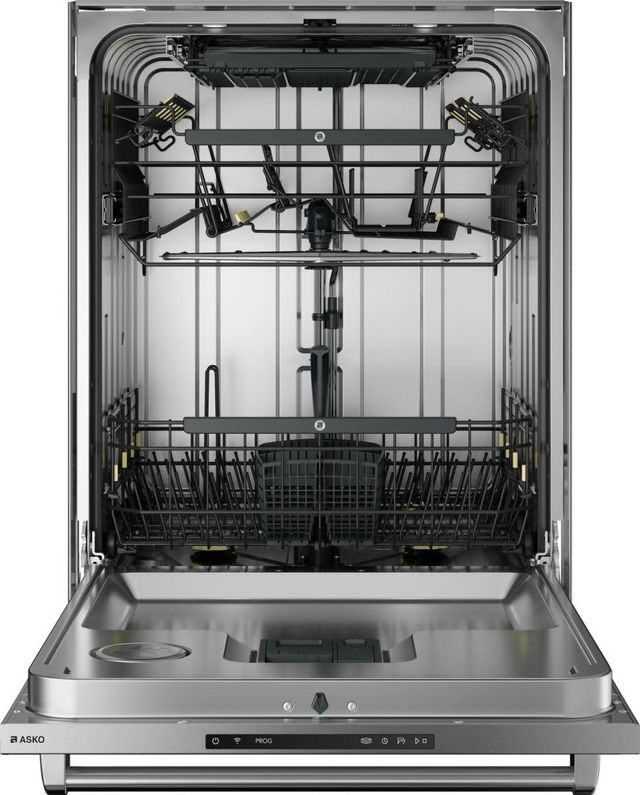 ASKO Logic Series 24" Stainless Steel Top Control Built In Dishwasher-2