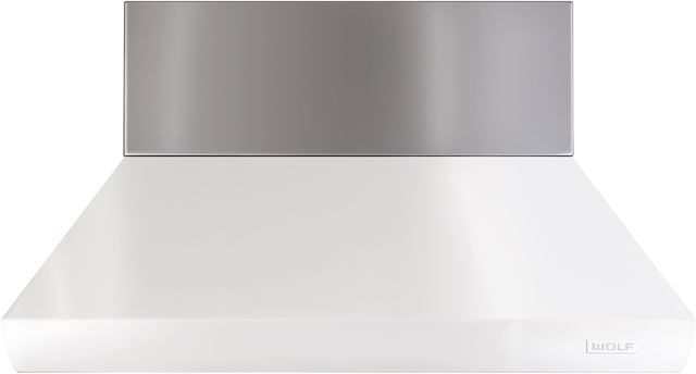 Wolf® Stainless Steel Pro Island Hood Duct Cover-0