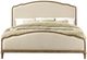 Emerald Home Interlude Beige/Sanstone Buff Queen Upholstered Panel Bed-3