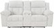 Signature Design by Ashley® Frohn Snow Manual Double Reclining Loveseat with Console-2