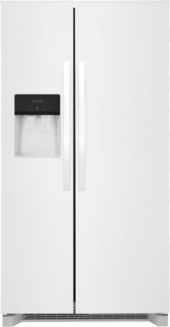 Frigidaire® 36 in. 25.6 Cu. Ft. White Side-by-Side Refrigerator