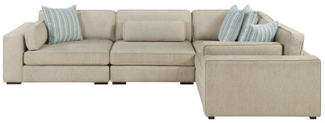 Homelegance® Mila 4-Piece Pewter Sectional-2