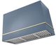 AGA Loge 48" Stone Blue Wall Mounted Range Hood with Brushed Nickel Trim-0