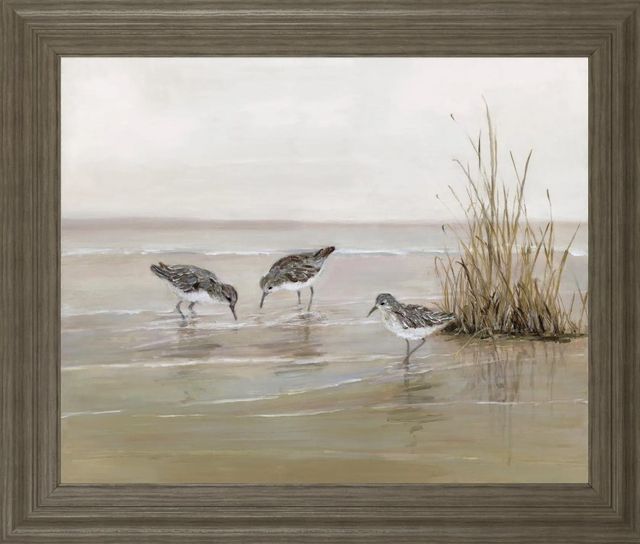 Classy Art Beige/Brown Early Risers Il By Sally Swatland Wall Art-1