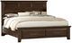 Vaughan-Bassett Sawmill Sedona Queen Louver Storage Bed-0