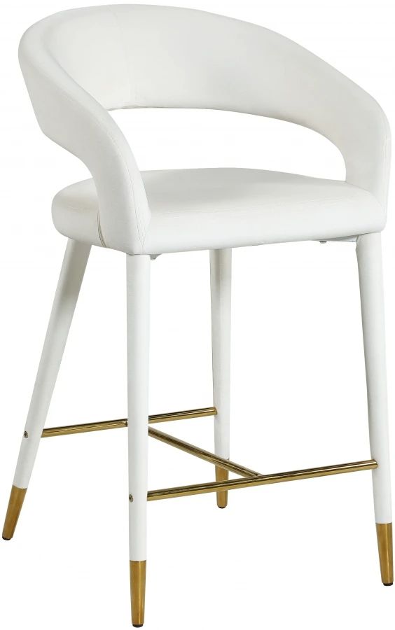 Meridian Furniture Destiny Cream Stool-0
