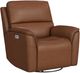 Flexsteel® Henry Caramel Power Swivel Glider Recliner-0