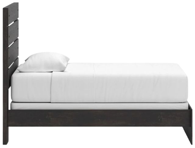 Signature Design by Ashley® Delmorta Dark Gray Youth Twin Panel Bed-3