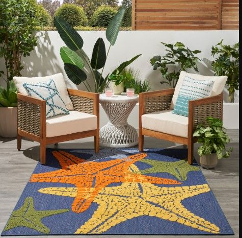 Nourison Home™ Aloha 5'x8' Style 61 Area Rug-1