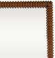 Dovetail Furniture Fernandez Brown Accent Mirror-0