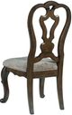 Signature Design by Ashley® Maylee Dark Brown/Gray Upholstered Dining Side Chair-3