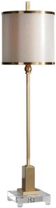 Uttermost® Villena Brushed Brass Plated Buffet Lamp-0