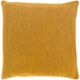 Surya Camilla Mustard 18"x18" Toss Pillow with Polyester Insert-0