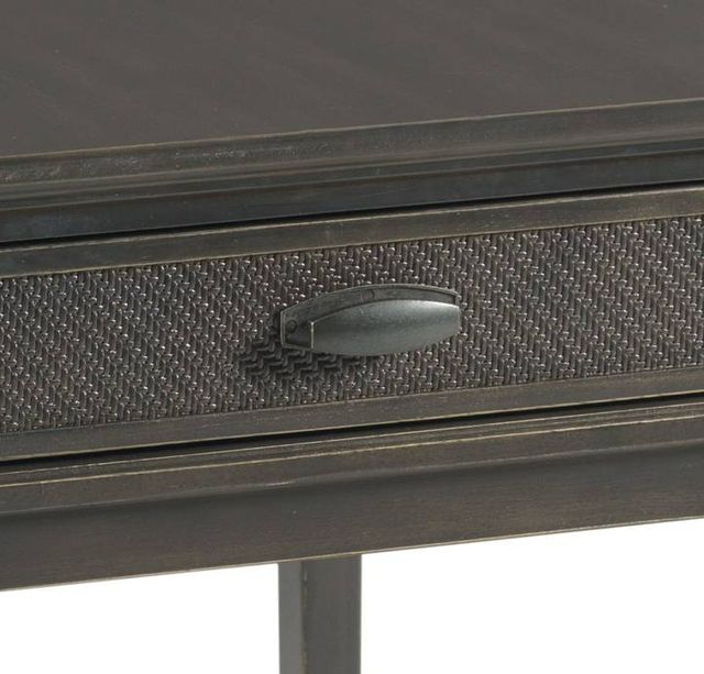 Creek Side Customs Serra Soft Black Rectangular End Table-1