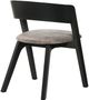 Armen Living Cirque Jackie 5-Piece Black Dining Set-1