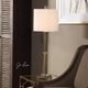 Uttermost® Niccolai Antiqued Brushed Brass Buffet Lamp-2