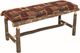 Best Craft Furniture Customizable HT30 Upholstered Bench with Hickory Legs-0