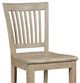 Kincaid Furniture The Nook Heathered Oak Counter Slat Back Chair-1