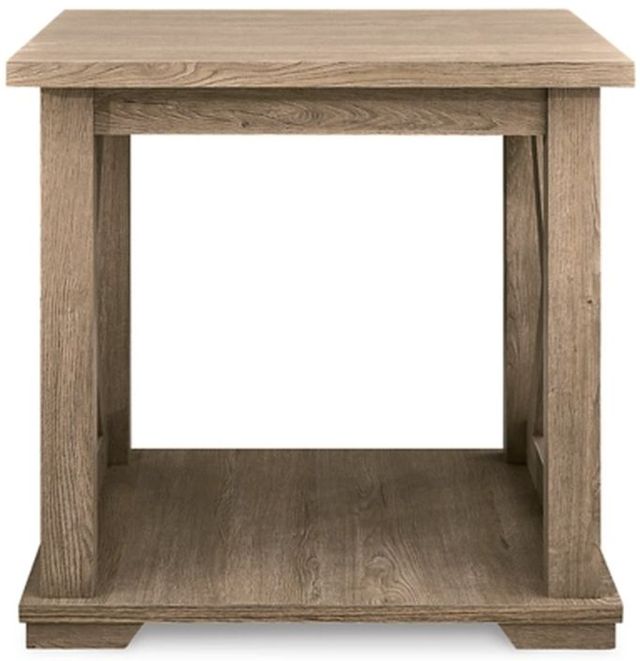 Signature Design by Ashley® Elmferd Light Brown End Table-1