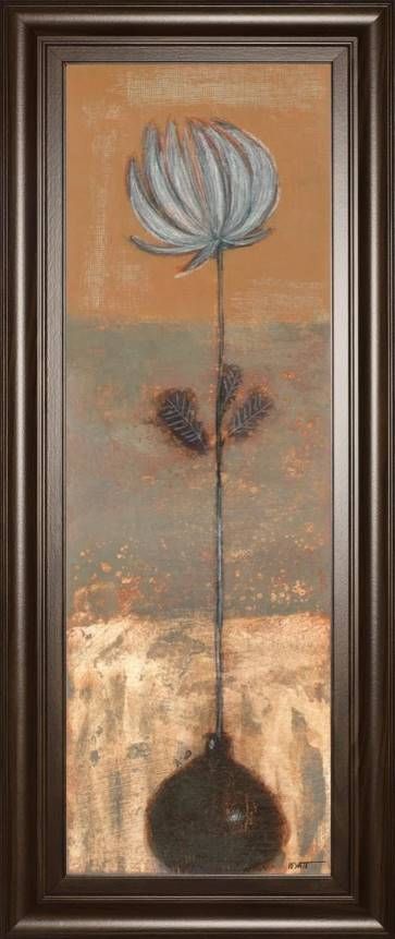 Classy Art Solitary Flower I by Norman Wyatt Wall Art-0