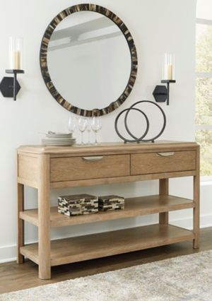 Ashley Rencott Light Brown Dining Server Ashley Rencott Light Brown Dining Server