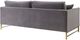 TOV Furniture Massi Grey Velvet Sofa-1
