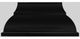 Vent-A-Hood® Designer Series 66" Black Wall Mounted Range Hood-1