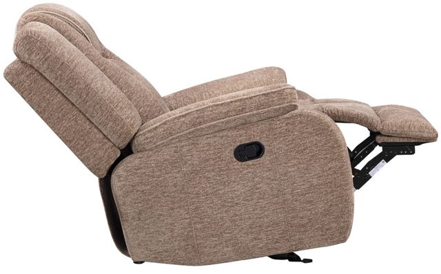 Parker House® Bruno Plush Tobacco Manual Glider Recliner-4