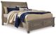 Signature Design by Ashley® Lettner 3-Piece Light Gray King Storage Sleigh Bed Set-1