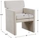 Uttermost® Colette Ivory Dining Chair-2