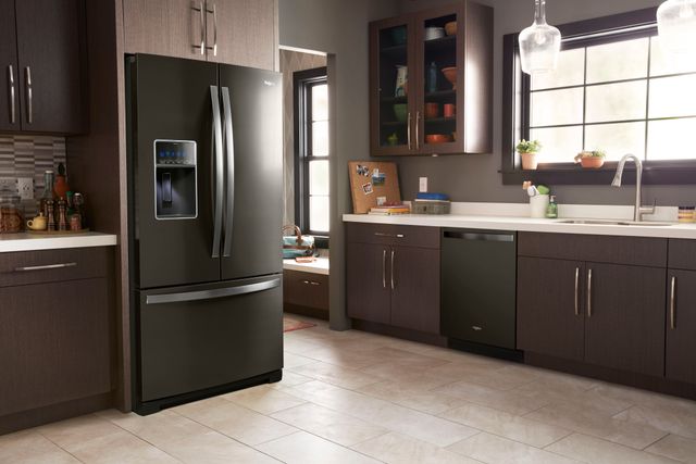 Whirlpool® 36 in. 26.8 Cu. Ft. Black Stainless Steel French Door Refrigerator-10