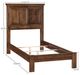 Archbold Furniture Customizable Heritage Twin Raised Panel Bed-2