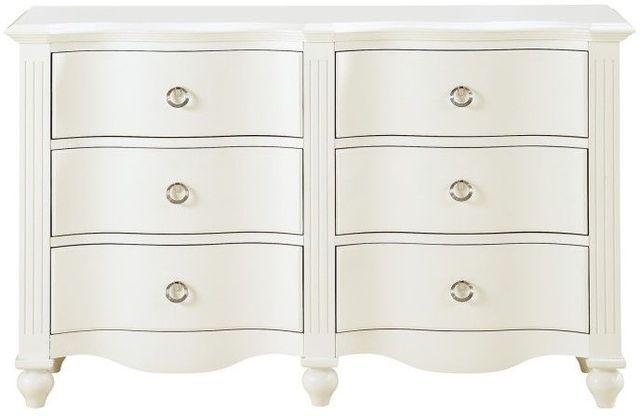 Homelegance® Meghan White Youth Dresser-0