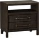 Modus Furniture Dorsey Basalt Gray 2-Drawer Nightstand-0