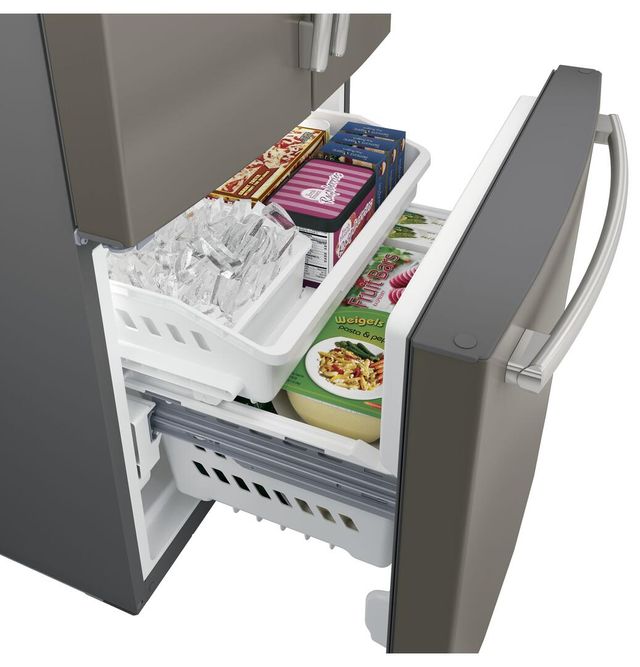 GE® Series 33 in. 24.7 Cu. Ft. Slate French Door Refrigerator-2