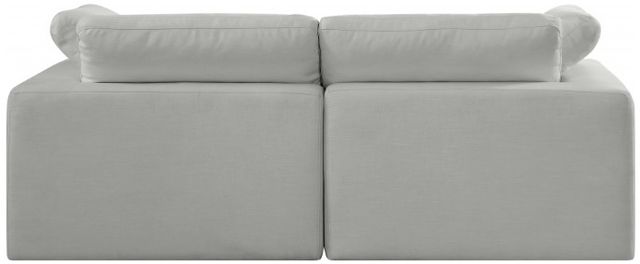 Meridian Furniture Comfy 2-Piece Gray Sofa -3