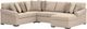 Benchcraft® LadyMae 4-Piece Twill Right-Arm Facing Sectional and Chaise-0