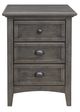 Cottage Creek Furniture Bridgeport Fossil Gray Nightstand-1