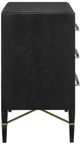 Currey & Company Verona Black Lacquered Linen Chest-2
