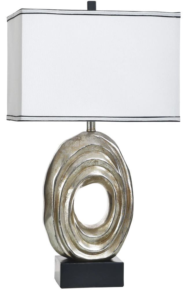 Stylecraft Gala Silver Table Lamp-0